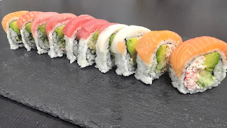 Rainbow Dragon Roll